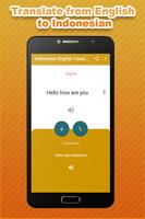 Traducteur Indonésien Anglais capture d'écran 3