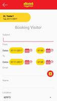 VISITOR MOBILE BOOKING 截图 3
