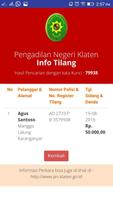 Tilang PN Klaten capture d'écran 1