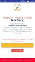 Info Tilang PN Surakarta 海报
