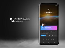 INFINITY CARDS for KLWP Affiche