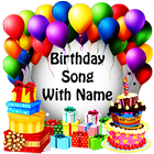 Birthday song with name<creater> icon