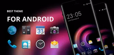 Theme for Infinix - Xos Launcher: hot neon.💋