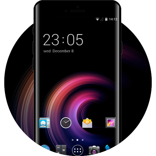 Theme for Infinix - Xos Launcher: hot neon.💋