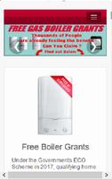 Free Boiler Grants UK تصوير الشاشة 1