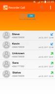 Phone Call Saver - Auto Call Recorder - Call Saver Affiche