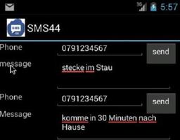 SMS44 screenshot 1