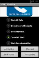 Super Call Blocker ポスター