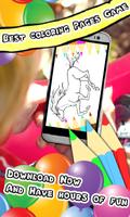 Coloring Book : Horse Pages اسکرین شاٹ 3