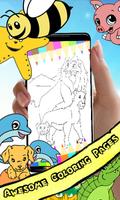 Coloring Book : Lion Pages poster