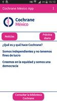 Cochrane México App Affiche