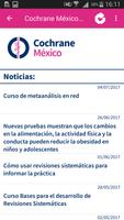 Cochrane México App capture d'écran 1