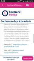 Cochrane México App スクリーンショット 2