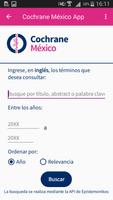 Cochrane México App capture d'écran 3