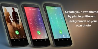 Call Screen Dialer - OS9 Theme capture d'écran 1