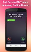 Call Screen OS9 – Phone 6S تصوير الشاشة 1