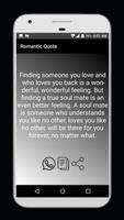 Romantic Quote স্ক্রিনশট 2
