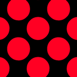 大きな水玉の壁紙 ドット柄