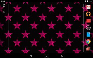 星と幾何学模様のライブ壁紙　無料版 Free capture d'écran 1