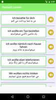 Deutsch lernen : Persisch capture d'écran 3