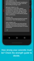 Concrete Mix Calculator ảnh chụp màn hình 2