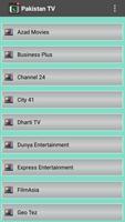 Free Pakistan TV Channels Info screenshot 1
