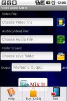 Video Audio Mixer Pro capture d'écran 1