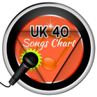 UK 40 Song Charts ícone