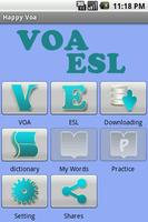 Happy VOA-ESL - Learn English الملصق