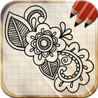 Draw Mehndi Henna Tattoo simgesi