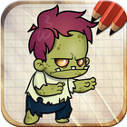 Draw Zombie Games icône