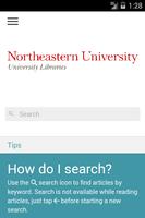 NU Libraries Scholarly Blogs Affiche