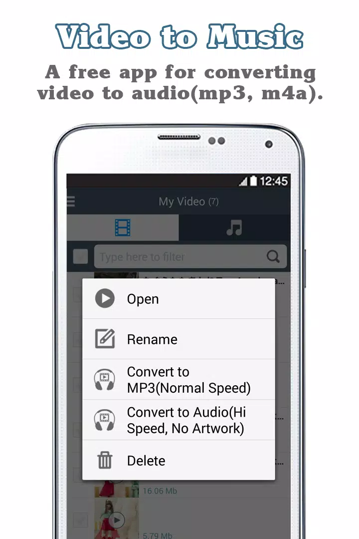 Video to Music MP3 Converter APK for Android Download