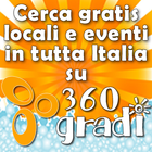 360 GRADI locali e eventi icono