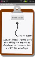 Custom Mobile Forms imagem de tela 1