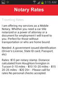 Tucson Notary capture d'écran 1