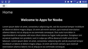 Apps for Noobs تصوير الشاشة 1