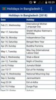 Bangla Calendar Affiche