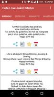 Birthday Love Jokes Swag Status poster