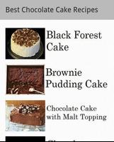 Tasty Chocolate Cake Recipes plakat