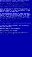 Blue Screen of Death (BSoD) poster