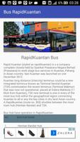 2 Schermata Jadwal - Bus Rapid Kuantan