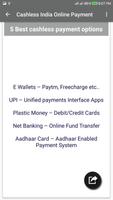 3 Schermata Cashless India/Online Payment