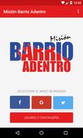 App Misión Barrio Adentro Affiche