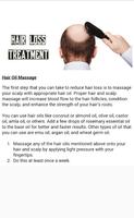 Hair loss Treatment for men capture d'écran 3