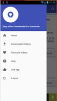 Easy Video Downloader Facebook captura de pantalla 2