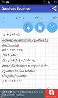 Quadratic Equation Poster