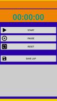 Simple Stopwatch imagem de tela 1
