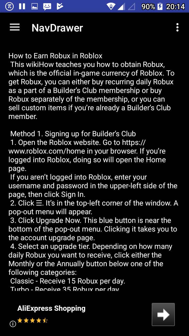 Como Obtener Robux Para Roblox For Android Apk Download