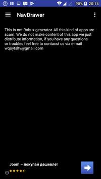How To Get Robux For Roblox For Android Apk Download - how to get robux for roblox تصوير الشاشة 1